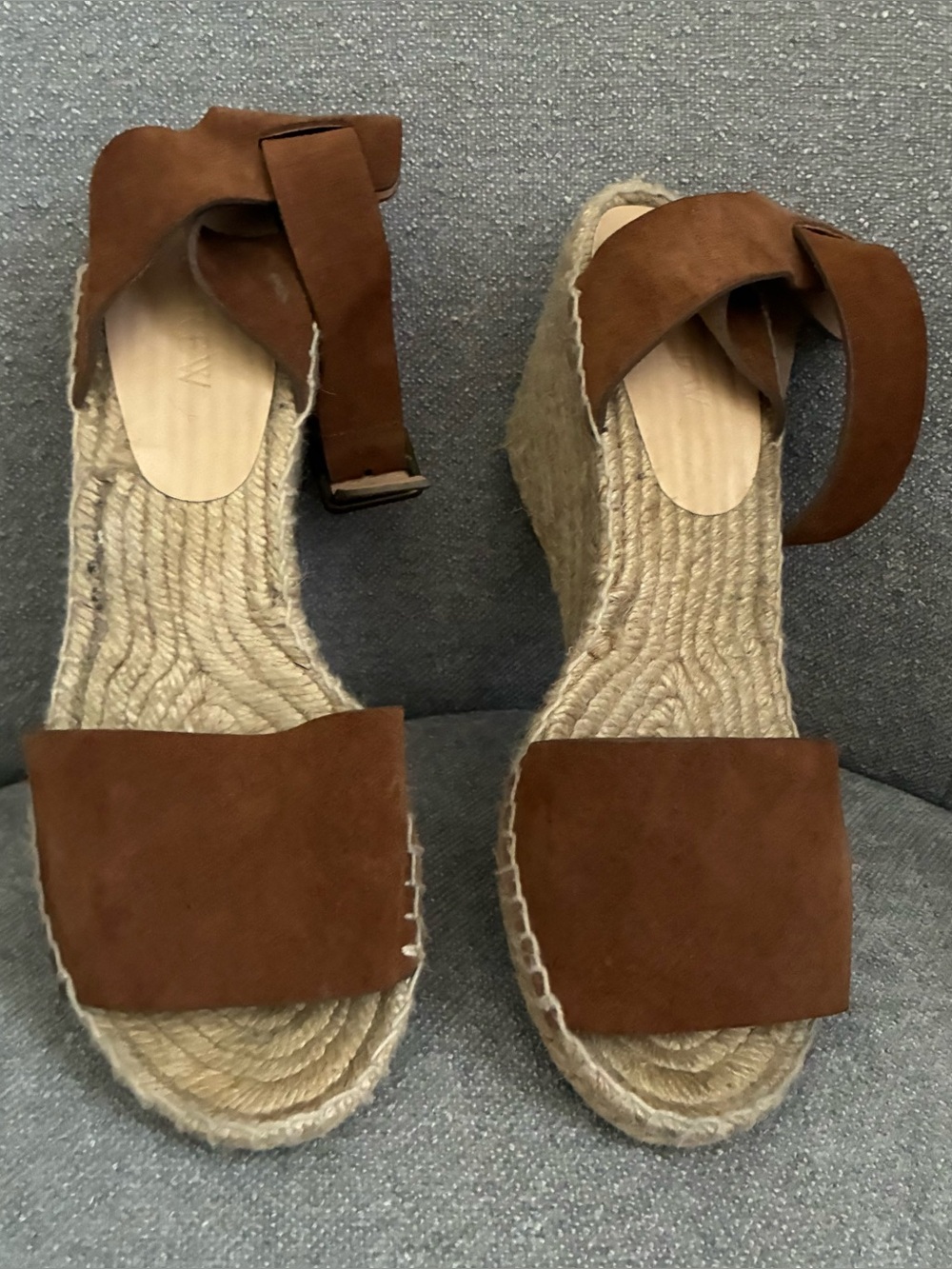 J.Crew Corsica Espadrille Wedge Sandals, Size 8